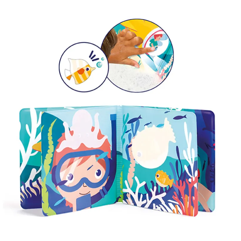 Livre de bain magique sur l'océan