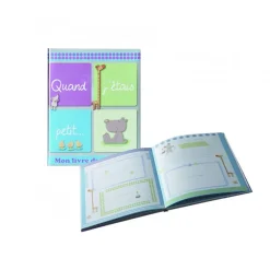 Livre de naissance Quand j’étais petit – Multicolore