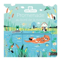 Livre d'éveil animé Promenade au bord de la rivière