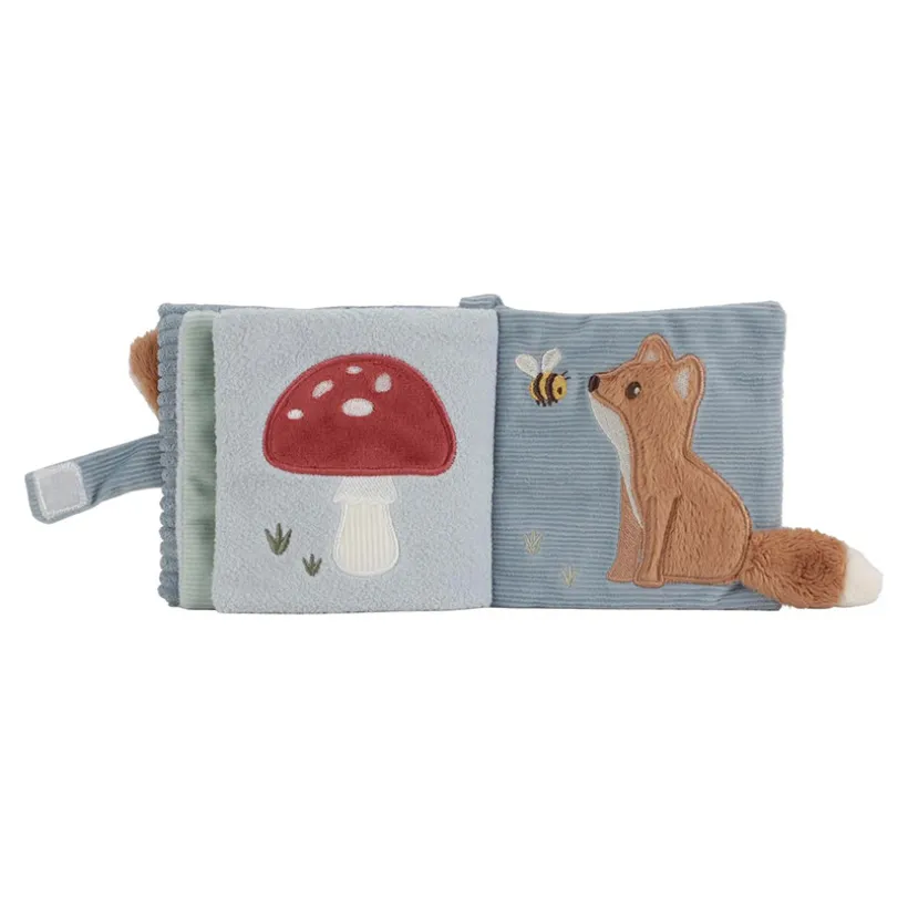 Livre d'éveil en tissu pour poussette Forest Friends
