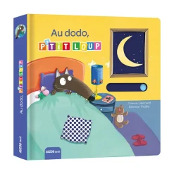 Livre à flaps "Au dodo, P'tit Loup"