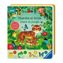 Livre interactif "Cherche et brille - Dans la jungle"