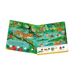 Livre interactif "Cherche et brille - Dans la jungle"