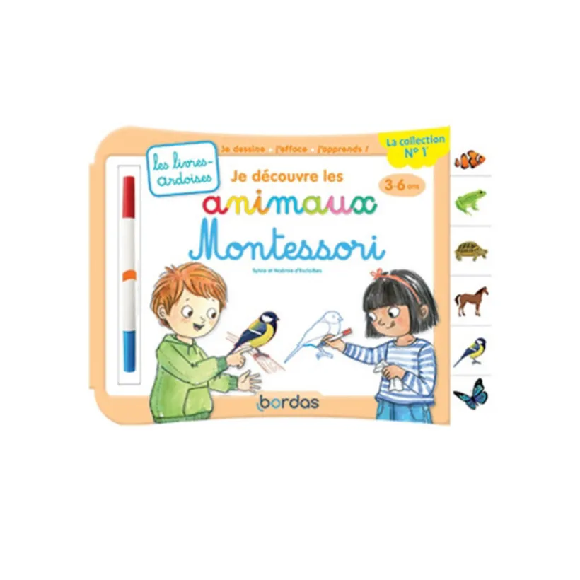 Livre Je découvre les animaux Montessori