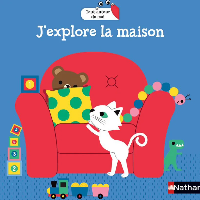 Livre J'explore la maison - Tout autour de moi