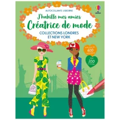 Livre J'habille mes amies crétrices de mode