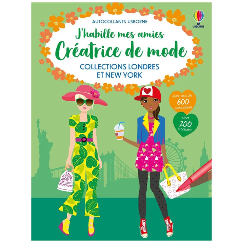 Livre J'habille mes amies crétrices de mode