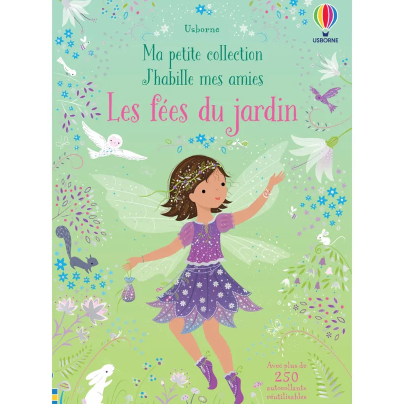 Livre J'habille mes amies les Fées du jardin