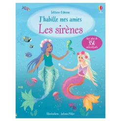 Livre J'habille mes amies Les sirènes