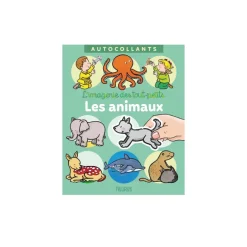 Livre L'imagerie des tout-petits Animaux autocollant