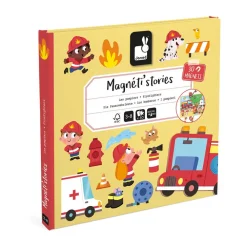 Livre Magneti'stories les pompiers