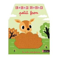 Livre matière Cache-cache petit faon