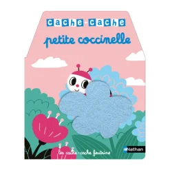 Livre matière Cache-cache petite coccinelle