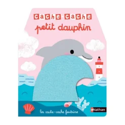 Livre matière Cache-cache petit dauphin