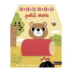 Livre matière Cache-cache petit ours