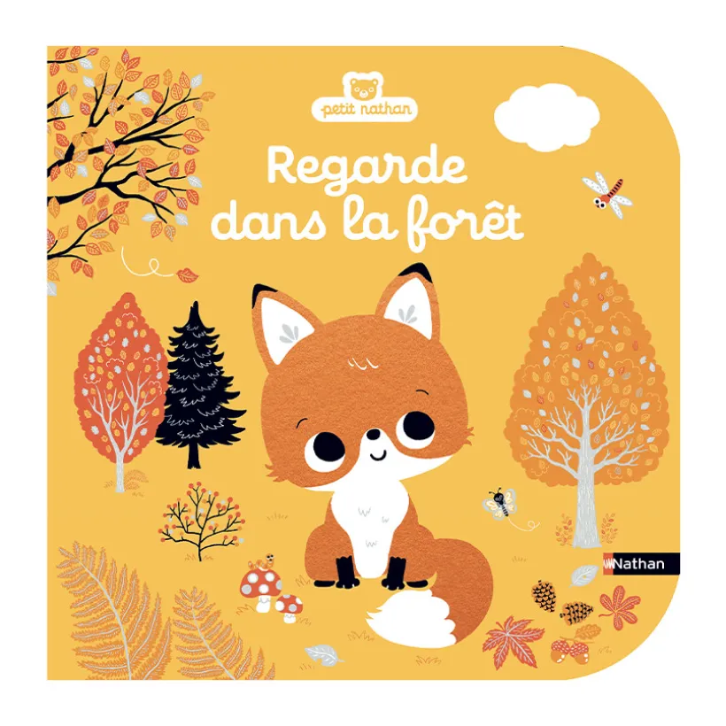 Livre-matière Regarde dans la forêt
