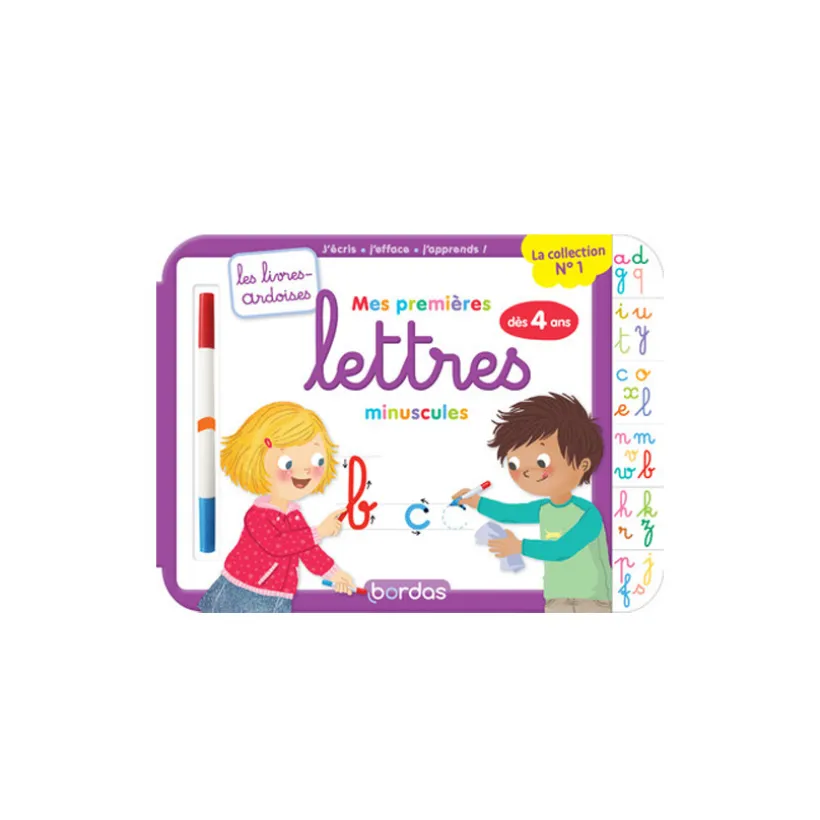 Livre Mes premières lettres minuscules