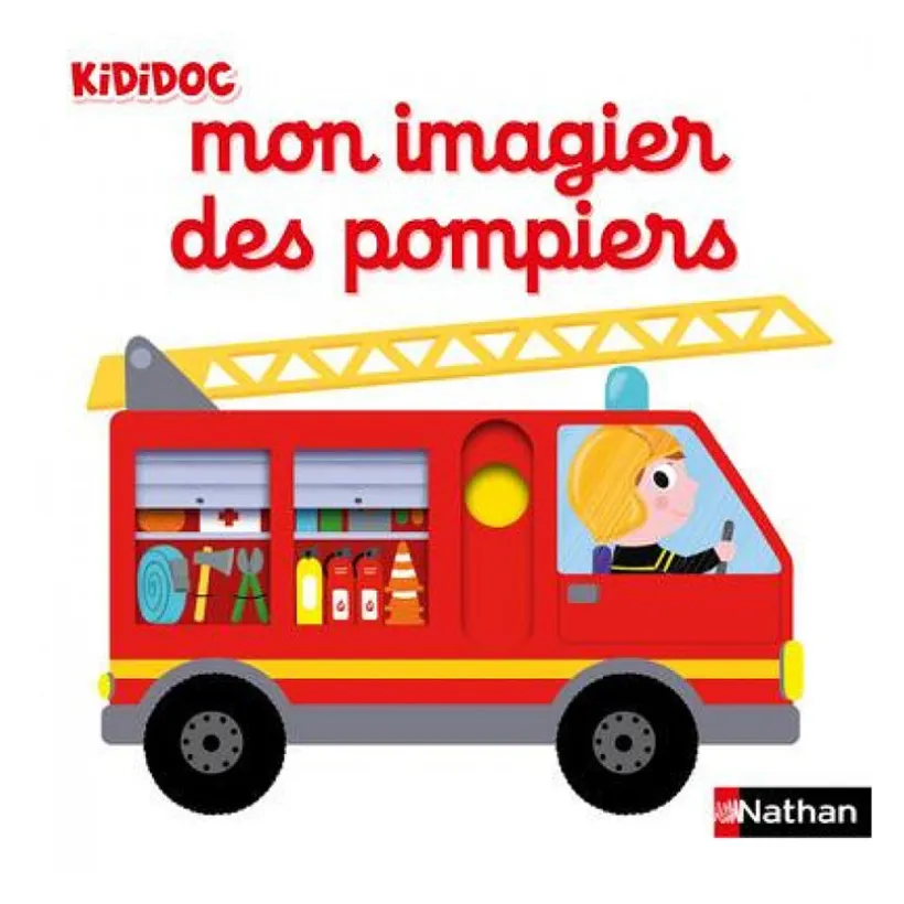 Livre Mon imagier des pompiers