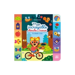 Livre Mon incroyable cherche et trouve En balade à vélo