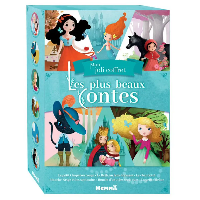 Livre Mon joli coffret : Les plus beaux contes