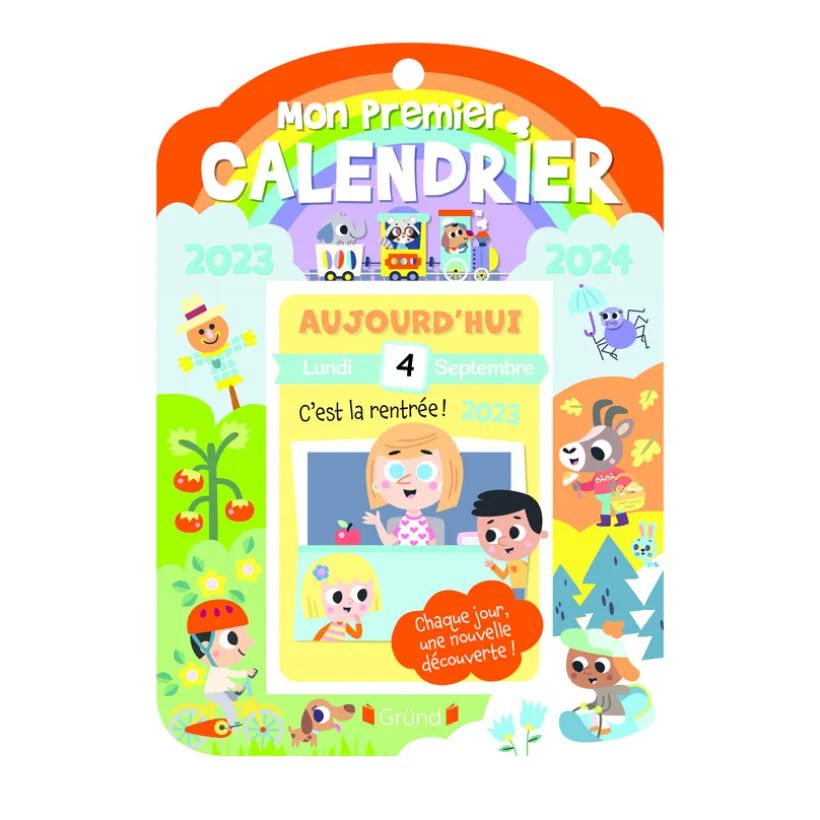 Livre Mon premier calendrier 2023-2024