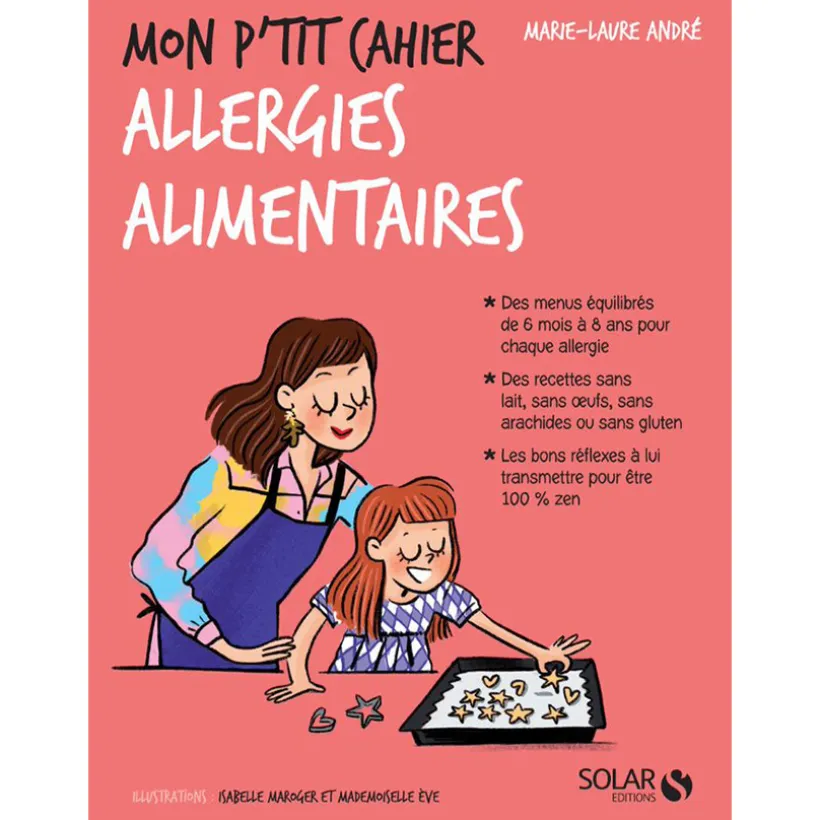 Livre Mon p'tit cahier Allergies alimentaires