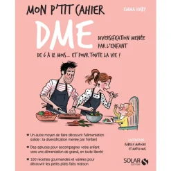 Livre Mon p'tit cahier Diversification menée par l'enfant