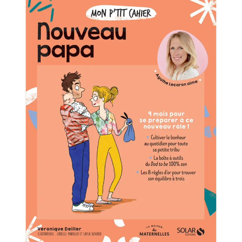Livre Mon p'tit cahier Nouveau Papa