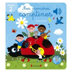 Livre musical - Mes premières comptines Volume 2