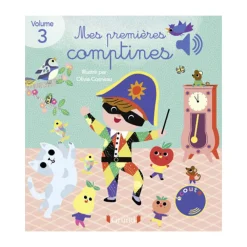 Livre musical Mes premières comptines Volume 3
