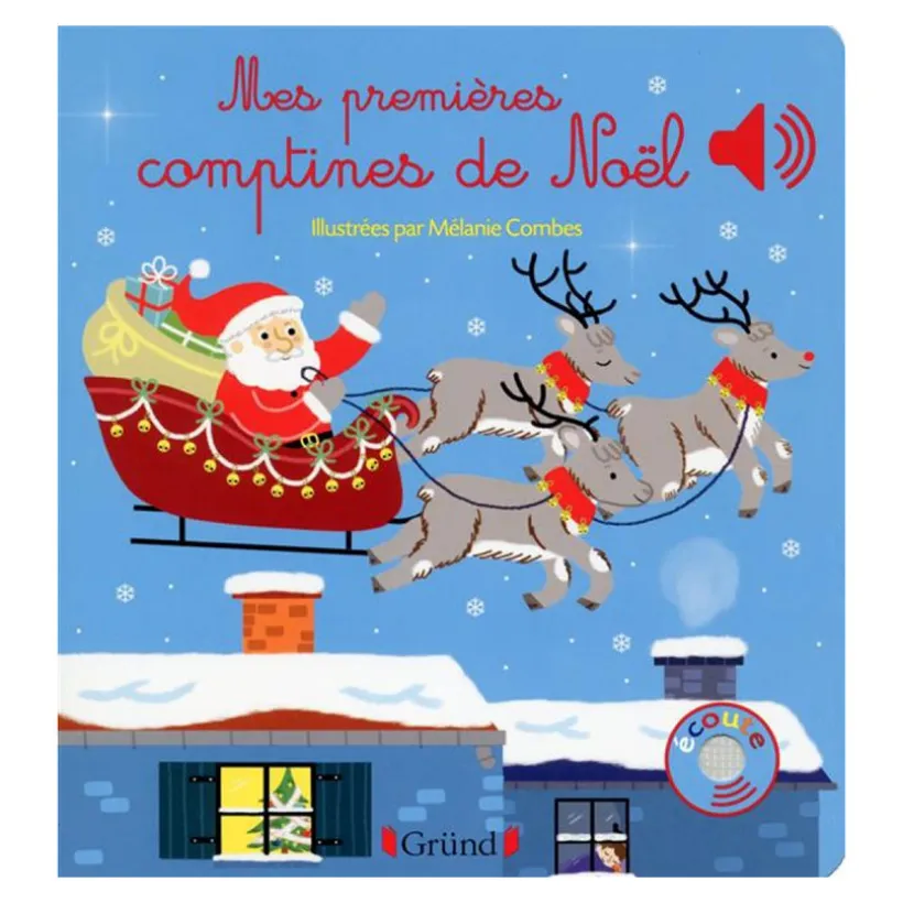 Livre musical - Mes premières comptines de Noël