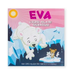 Livre personnalisé Eva l'ourse polaire courageuse