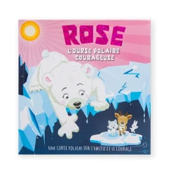 Livre personnalisé Rose l'ourse polaire courageuse
