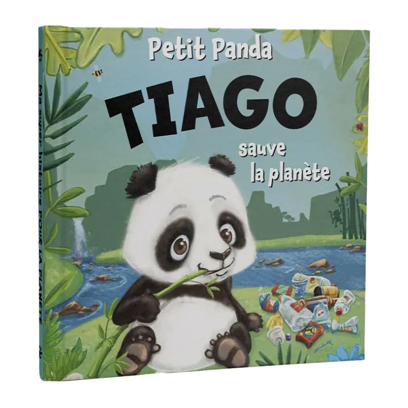Livre Petit panda Tiago sauve la planète