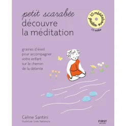 Livre Petit scarabée découvre la méditation avec CD