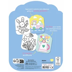Livre Pâques "Je colorie sans dépasser" 3ans+