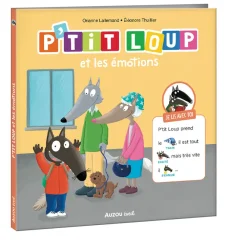 Livre "P'tit loup et les émotions" 3ans+