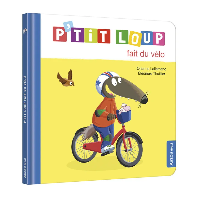 Livre "P'tit Loup fait du vélo"