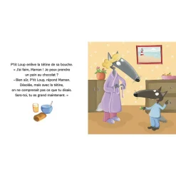 Livre "P'tit Loup n'a plus besoin de tétine" 2ans+