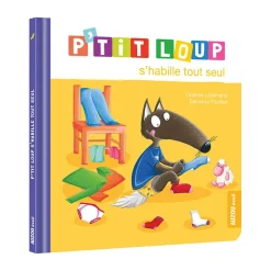 Livre "P'tit Loup s'habille tout seul"