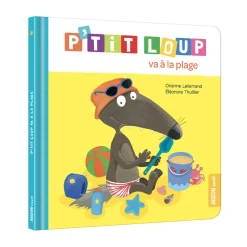 Livre "P'tit Loup va à la plage"