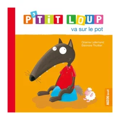 Livre "P'tit Loup va sur le pot"