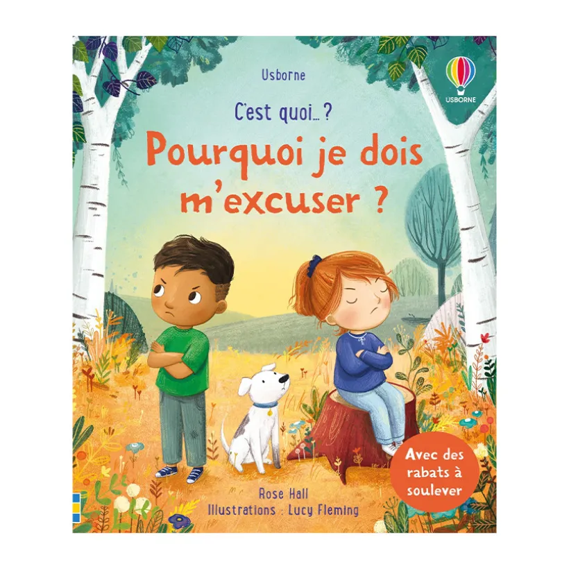 Livre à rabats "Pourquoi je dois m'excuser ?"