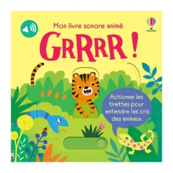 Livre sonore animé "Grrrr !"