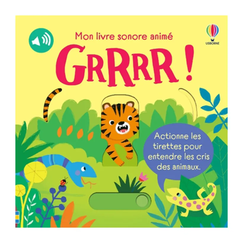 Livre sonore animé "Grrrr !"