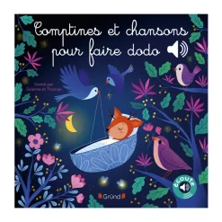 Livre sonore "Comptines et chansons pour faire dodo"