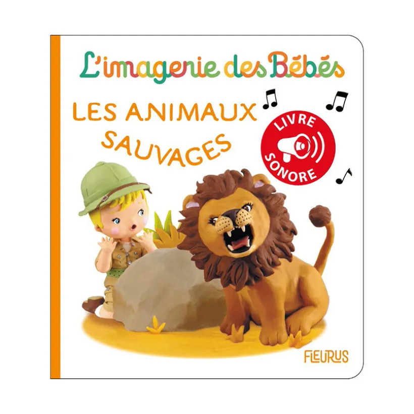 Livre Sonore - Les Animaux Sauvages
