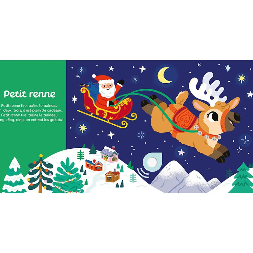 Livre sonore "Mes chansons de Noël" 1an+