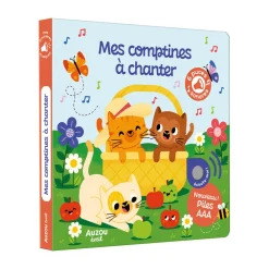 Livre sonore "Mes comptines à chanter"