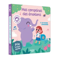 Livre sonore "Mes comptines des émotions"